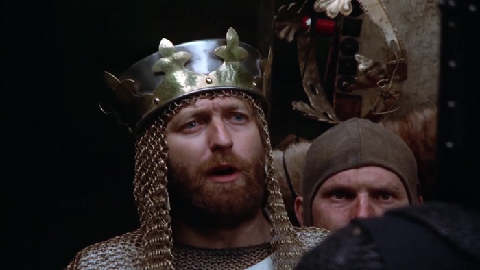 I COMMAND YOU, AS KING OF THE BRITONS, TO STAND ASIDE. 