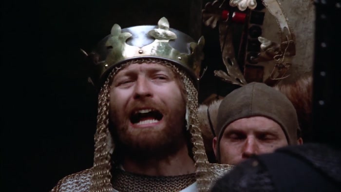 I COMMAND YOU, AS KING OF THE BRITONS, TO STAND ASIDE. 