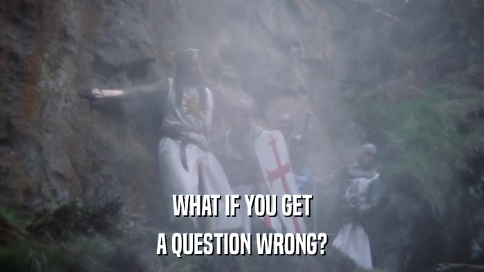 WHAT IF YOU GET A QUESTION WRONG? 