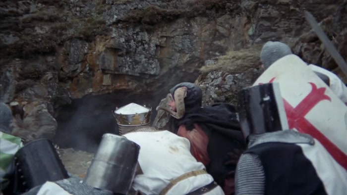 BEHOLD THE CAVE OF CAERBANNOG!  