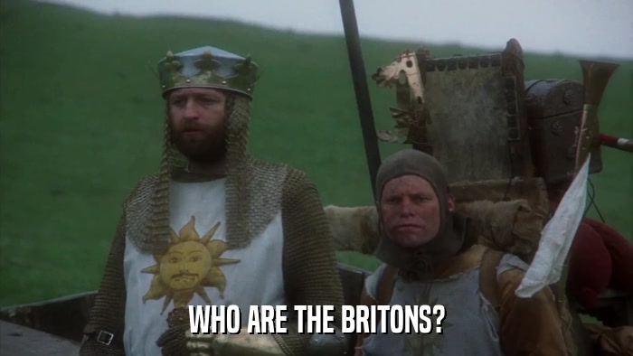 WHO ARE THE BRITONS?  