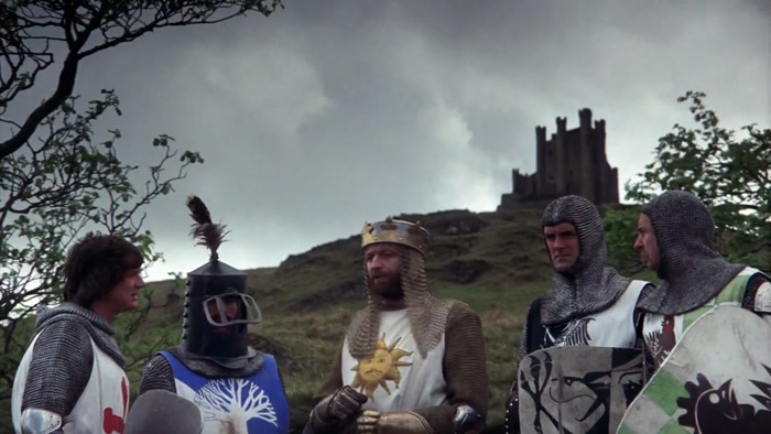 NO, ON SECOND THOUGHTS, LET'S NOT GO TO CAMELOT. IT IS A SILLY PLACE. 