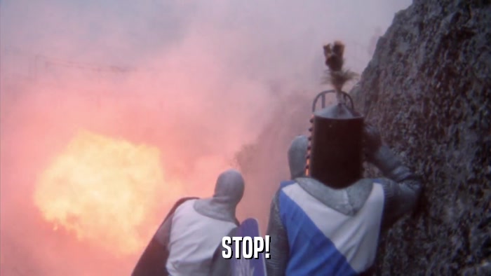 STOP!  