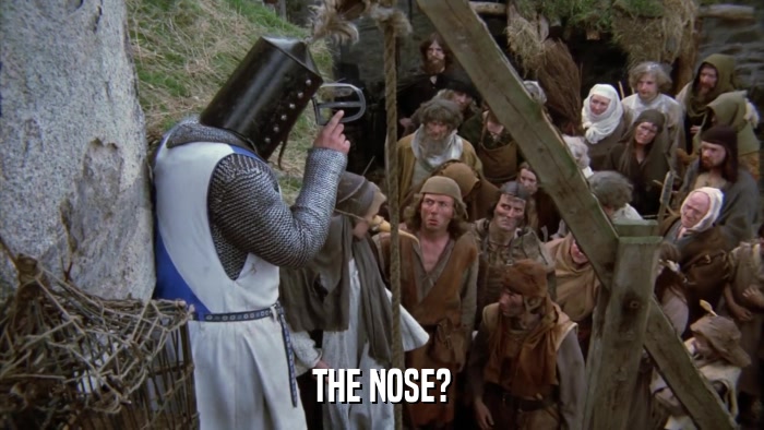 THE NOSE?  