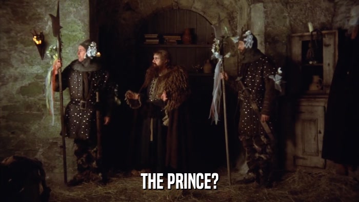 THE PRINCE?  
