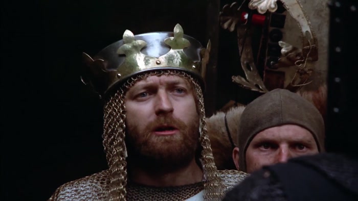 I COMMAND YOU, AS KING OF THE BRITONS, TO STAND ASIDE. 