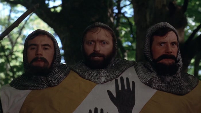 YOU'RE A KNIGHT OF THE ROUND TABLE? 