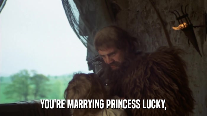 YOU'RE MARRYING PRINCESS LUCKY,  