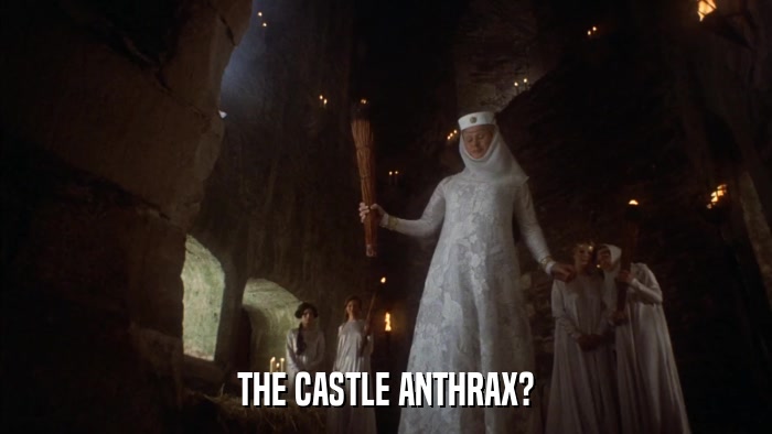 THE CASTLE ANTHRAX?  