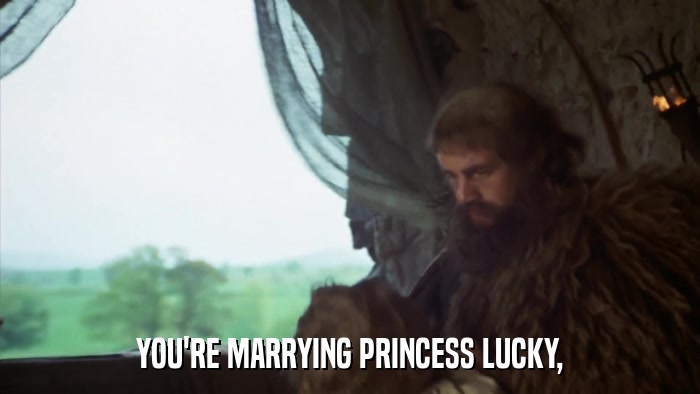 YOU'RE MARRYING PRINCESS LUCKY,  