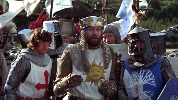[ SHOUTING ] A GRAIL?  