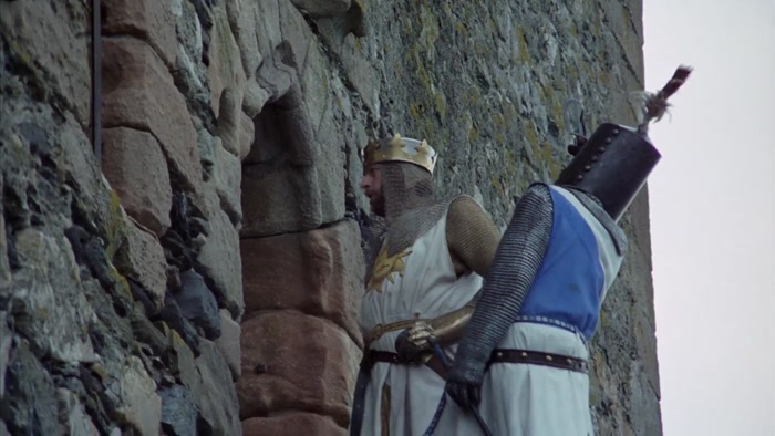 IF YOU'LL NOT OPEN THIS DOOR, WE SHALL TAKE THIS CASTLE BY FORCE! 