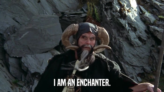 I AM AN ENCHANTER.  