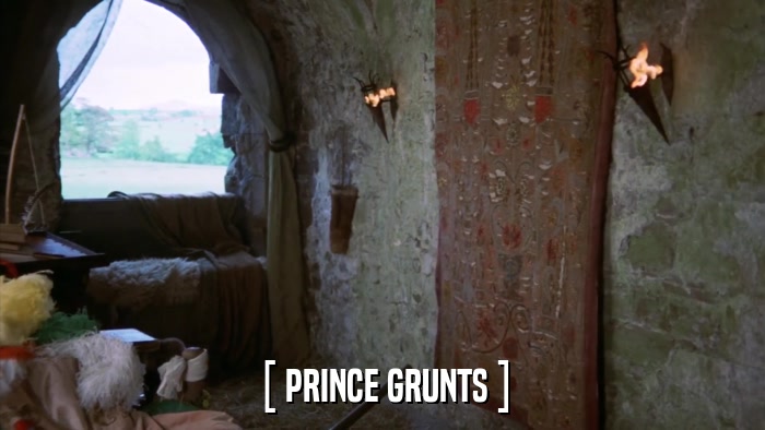 [ PRINCE GRUNTS ]  