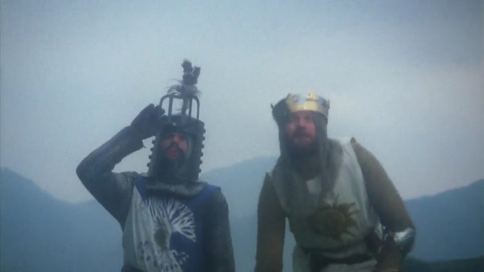 AND MONSIEUR ARTHUR KING, WHO HAS THE BRAIN OF A DUCK, YOU KNOW. 