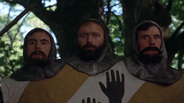 YOU'RE A KNIGHT OF THE ROUND TABLE? 