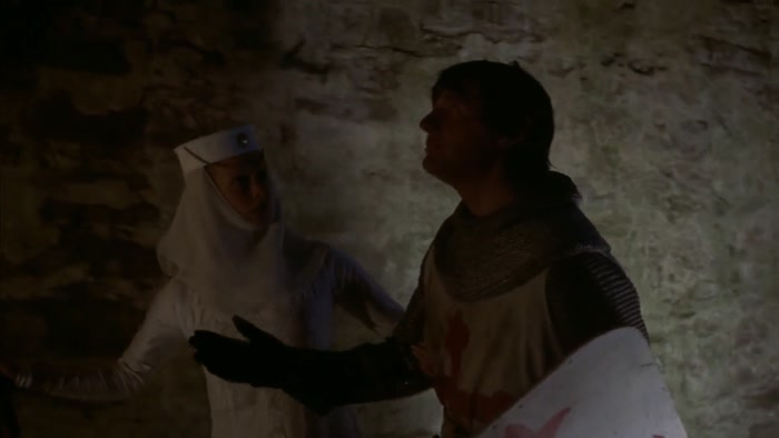 PLEASE, IN GOD'S NAME, SHOW ME THE GRAIL. 