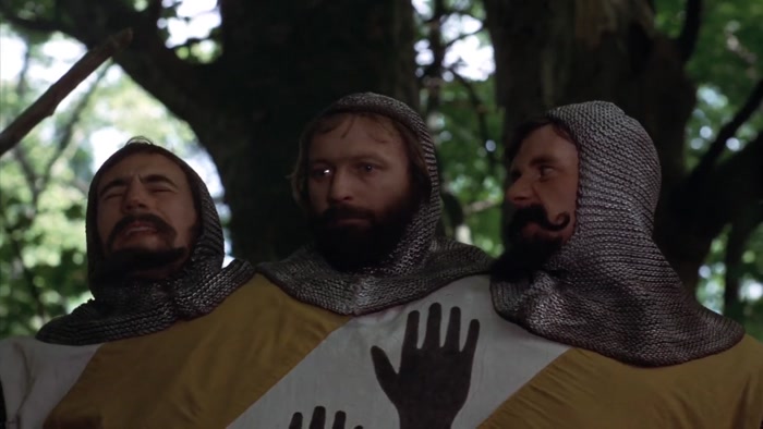 ALL RIGHT! NOT BISCUITS. BUT LET'S KILL HIM ANYWAY. 