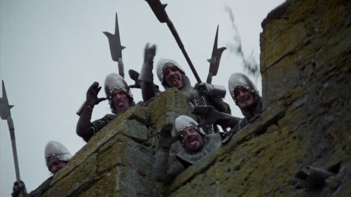 NOTHING YET, STUFFY ENGLISH KNIGHTS! 