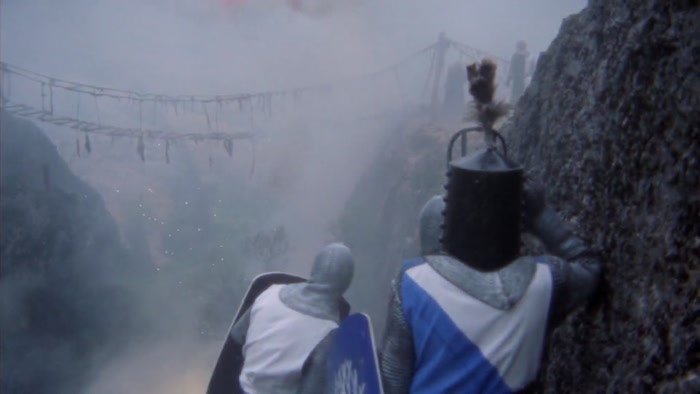 WHO WOULD CROSS THE BRIDGE OF DEATH, 