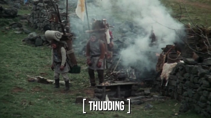 [ THUDDING ]  