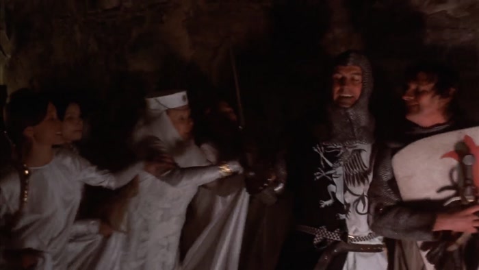 NO, SIR GALAHAD. COME!  
