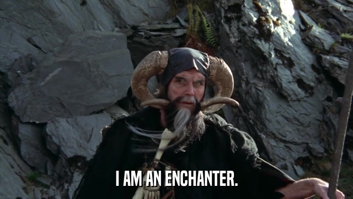 I AM AN ENCHANTER.  
