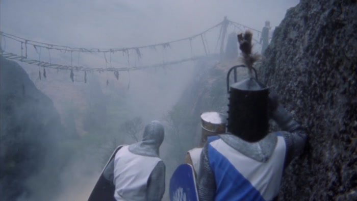 WHO WOULD CROSS THE BRIDGE OF DEATH, 