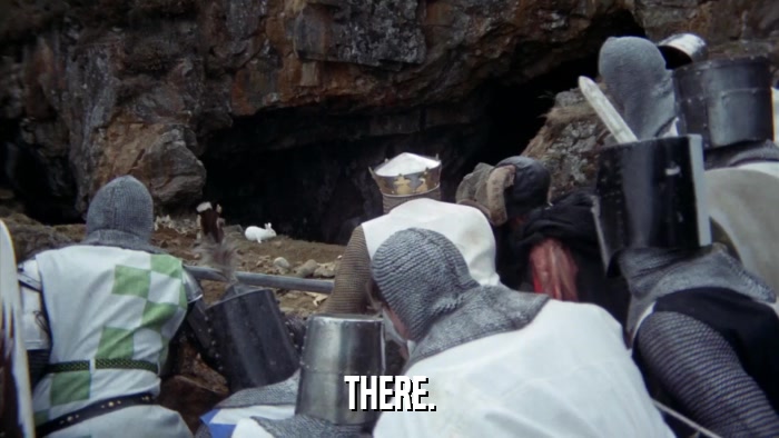 THERE.  