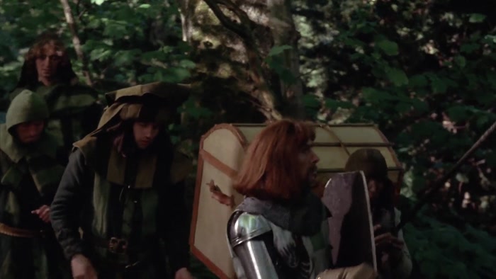 [ (ECHOING ] HALT! WHO ART THOU?  