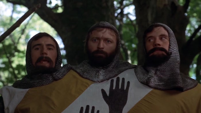 GET THE SWORD OUT. I WANT TO CUT HIS HEAD OFF! 