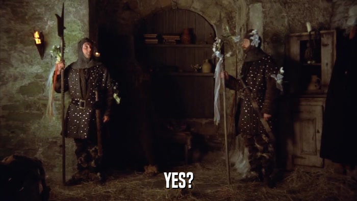 YES?  
