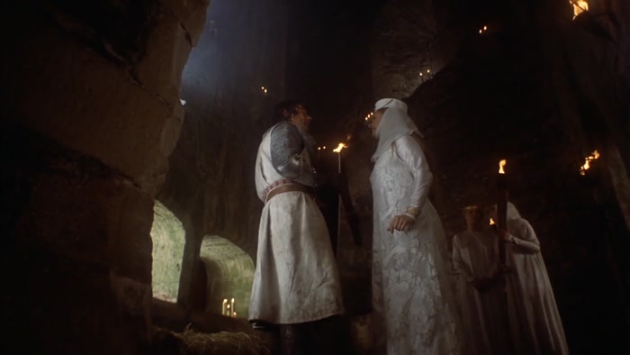 UH, SIR GALAHAD THE CHASTE.  