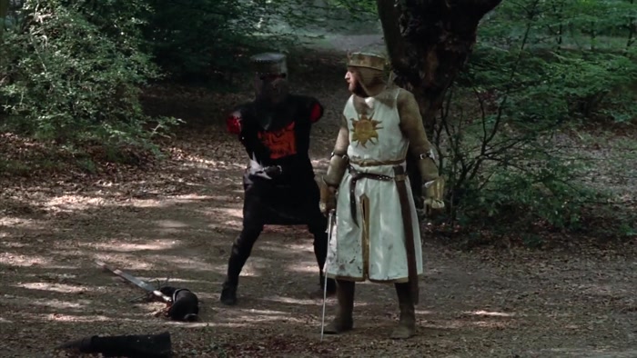 LOOK, YOU STUPID BASTARD. YOU'VE GOT NO ARMS LEFT. 