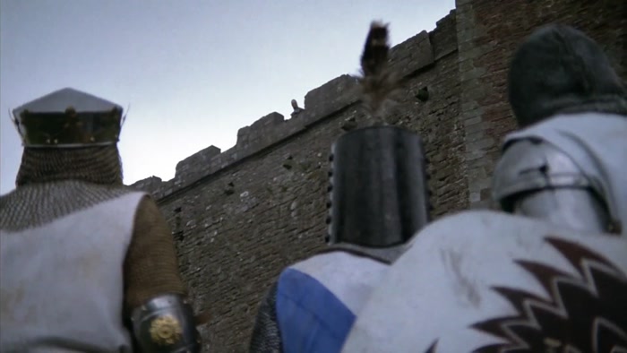 THIS IS THE CASTLE OF MY MASTER, GUY DE LOIMBARD. 