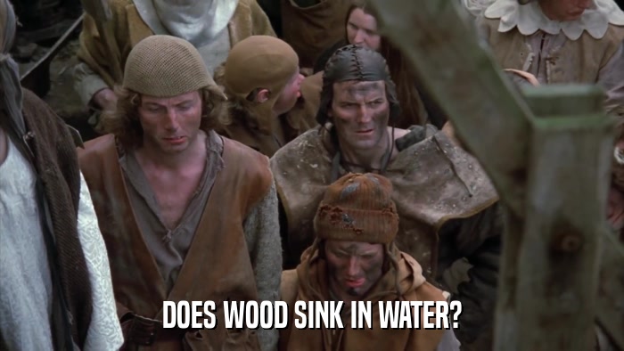 DOES WOOD SINK IN WATER?  