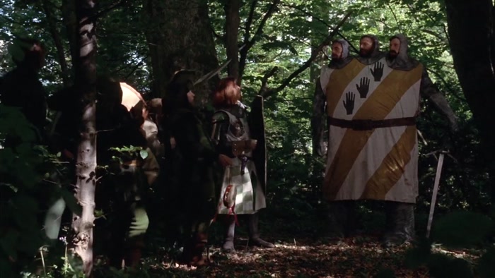 [ (ECHOING ] HALT! WHO ART THOU?  