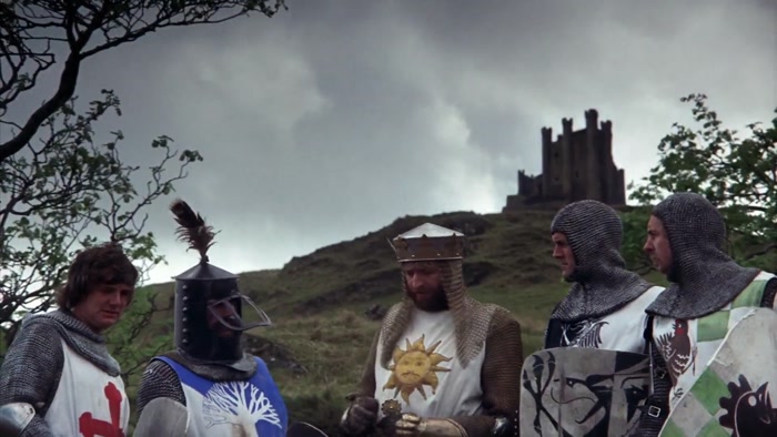 NO, ON SECOND THOUGHTS, LET'S NOT GO TO CAMELOT. IT IS A SILLY PLACE. 