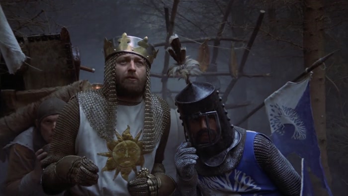 WE WILL RETURN WITH A SHRUBBERY.  