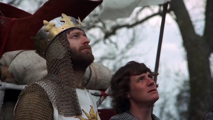 YOU AND ALL YOUR SILLY ENGLISH KNIGHTS. 