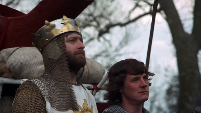 YOU AND ALL YOUR SILLY ENGLISH KNIGHTS. 