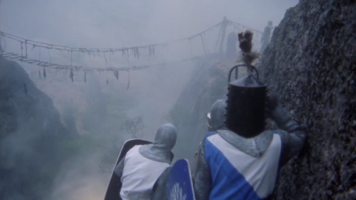WHO WOULD CROSS THE BRIDGE OF DEATH, 