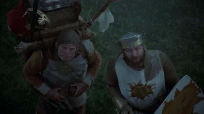 WHO WILL JOIN ME IN MY COURT AT CAMELOT. 