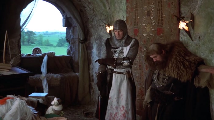 I WAS IN THE FOREST, RIDING NORTH FROM CAMELOT, 