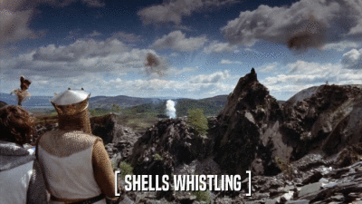 [ SHELLS WHISTLING ]  