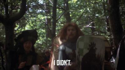 I DIDN'T.  