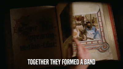 TOGETHER THEY FORMED A BAND  