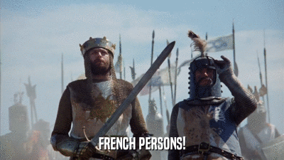FRENCH PERSONS!  
