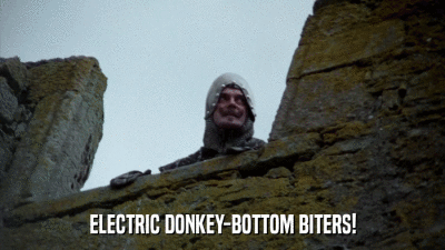 ELECTRIC DONKEY-BOTTOM BITERS!  