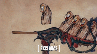[ EXCLAIMS ]  